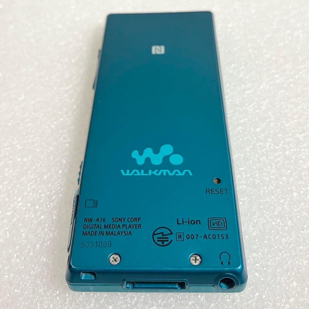 【バッテリー良好】ソニー　ウォークマン　NW-A16 32GB あお