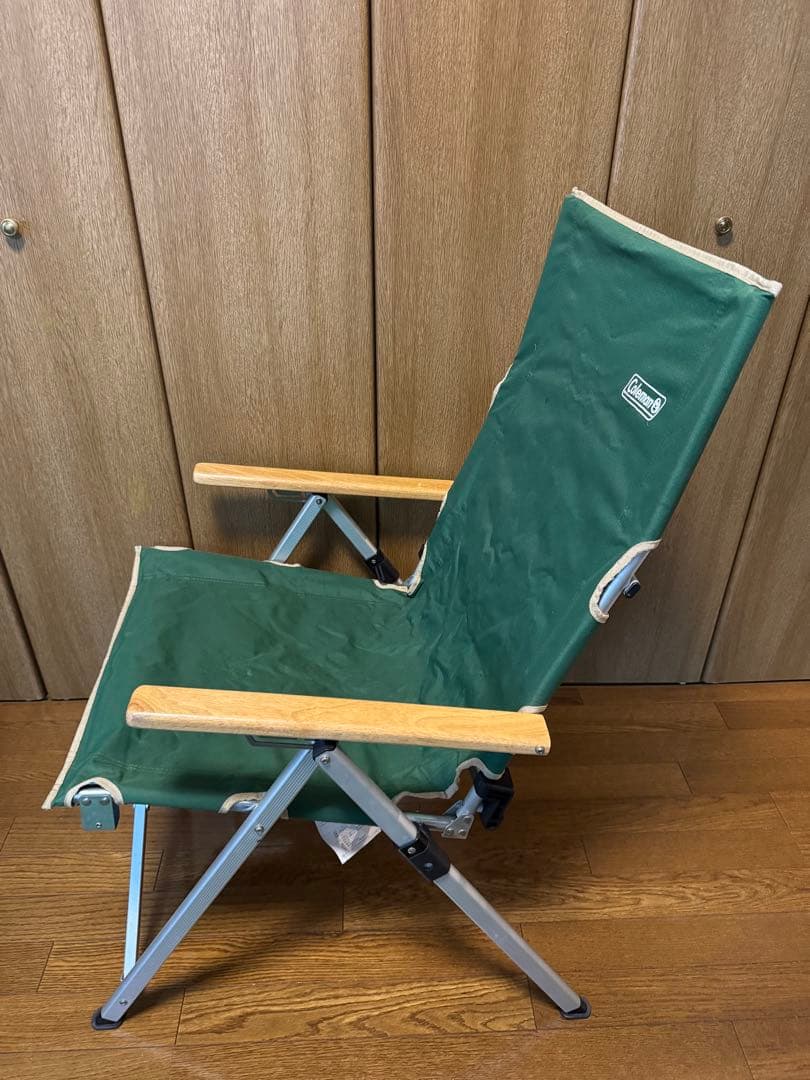 Coleman コールマン レイチェアマックス グリーン 美品