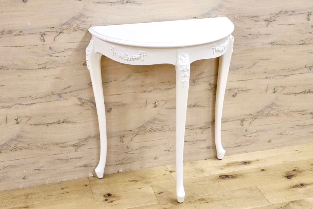 GMIK65B○コンソールテーブル 姫系 猫脚 ロココ調 アンティーク フレンチ