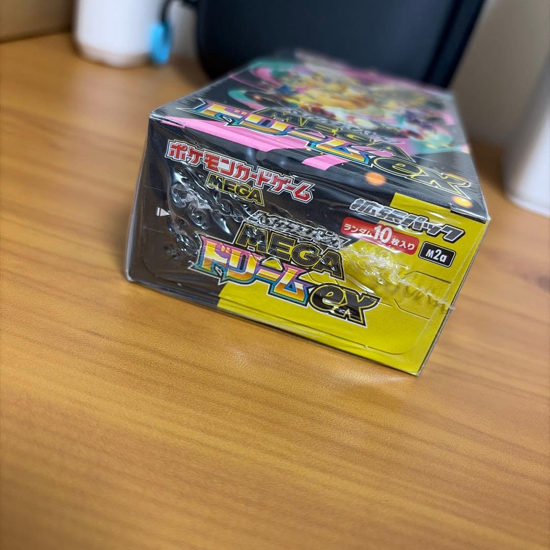 ポケモンカードゲーム MEGA ドリームex BOX新品未開封シュリンク付き