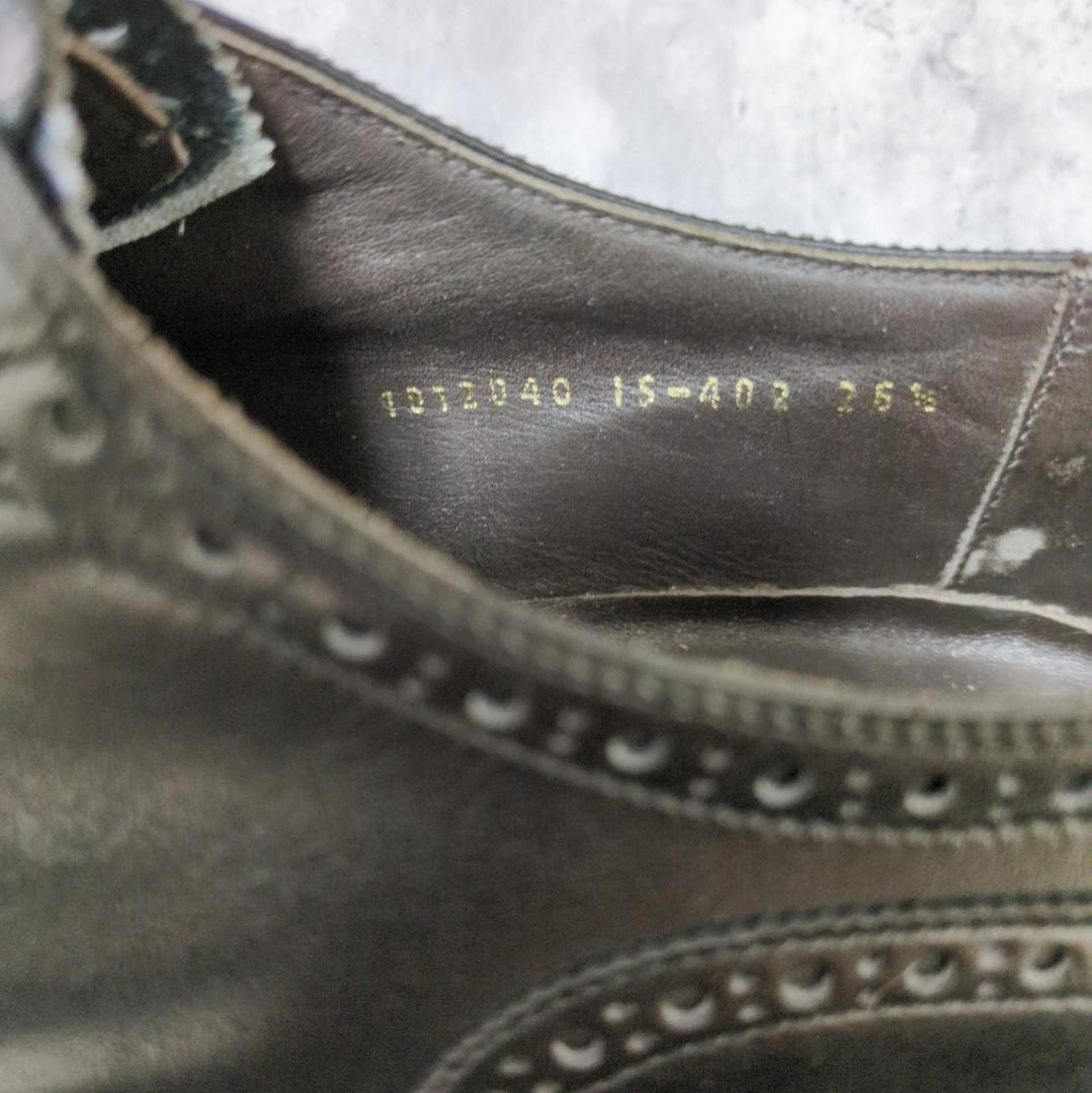 【美品】大塚製靴 OtsukaIS-402 パンチドキャップ 伊勢丹別注26.5