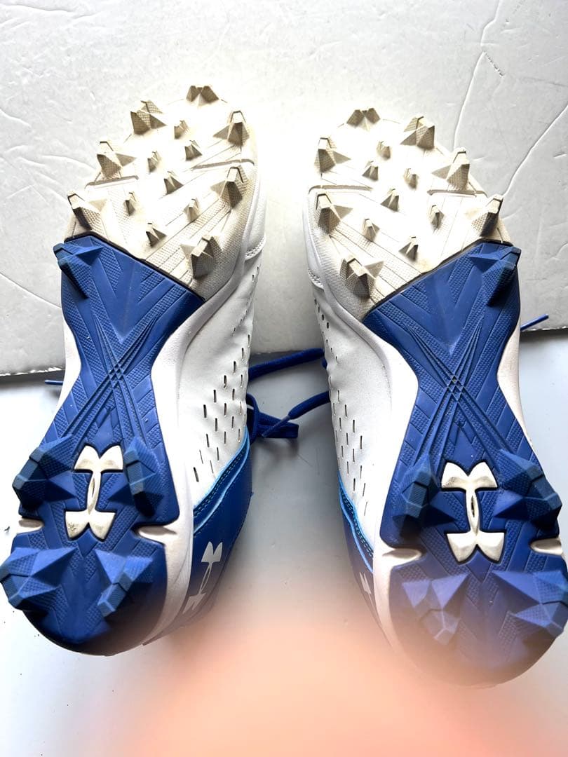 美品　アンダーアーマー 野球 ポイント スパイク　27㎝