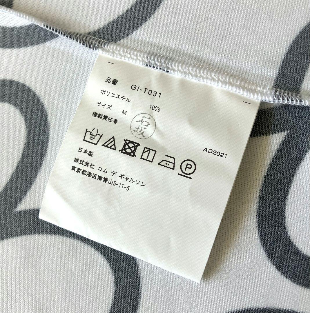 新品未使用 COMME des GARCONS 昇華プリント フラワーカットソー