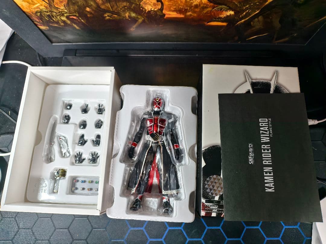 S.H.フィギュアーツ 真骨彫製法 仮面ライダーウィザード フレイムスタイル