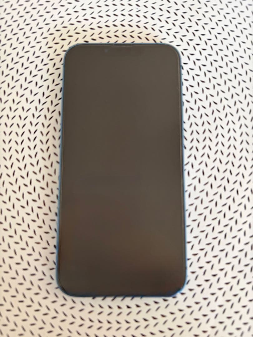 【SIMフリー】iPhone13 ブルー 128GB バッテリー100%・美品