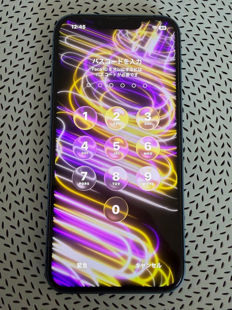 【SIMフリー】iPhone13 ブルー 128GB バッテリー100%・美品