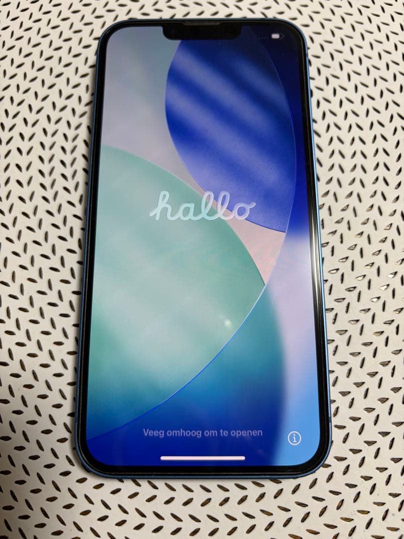 【SIMフリー】iPhone13 ブルー 128GB バッテリー100%・美品