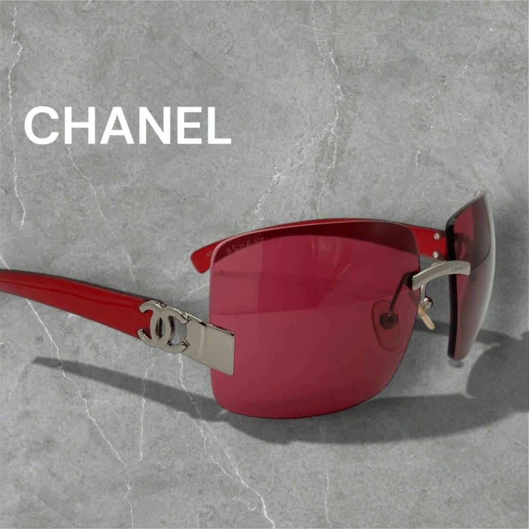 CHANELシャネル サングラス アイウェア リムレス　フレームレス ココマーク