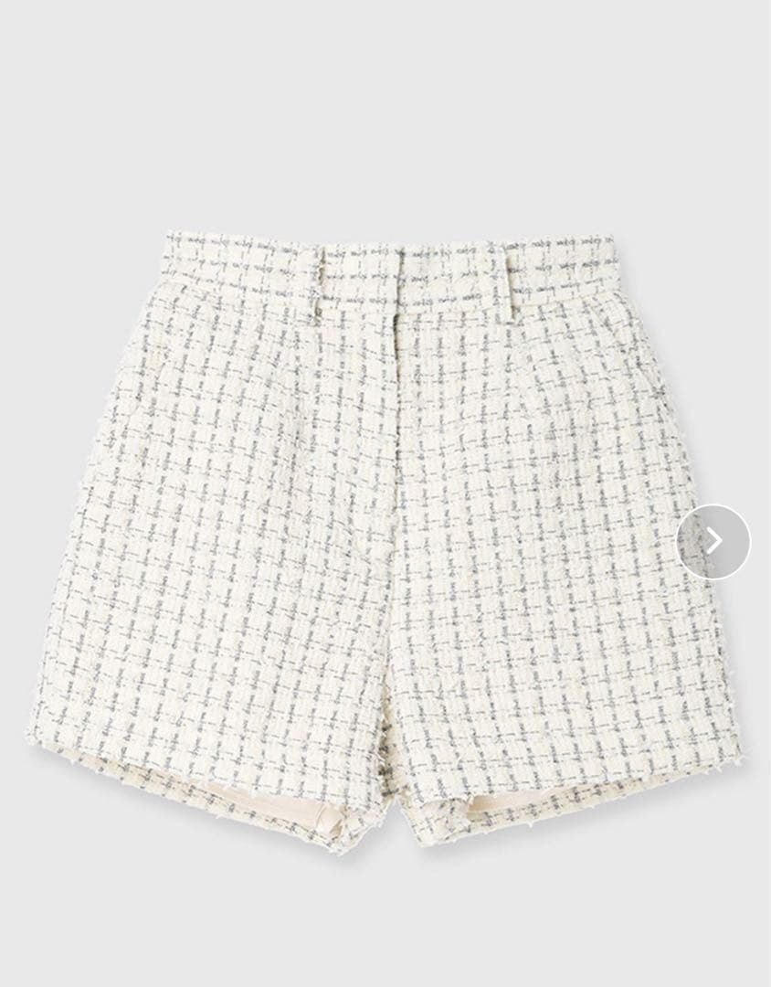 【新品❣️】【完売品❣️】anuansツイードショートパンツ