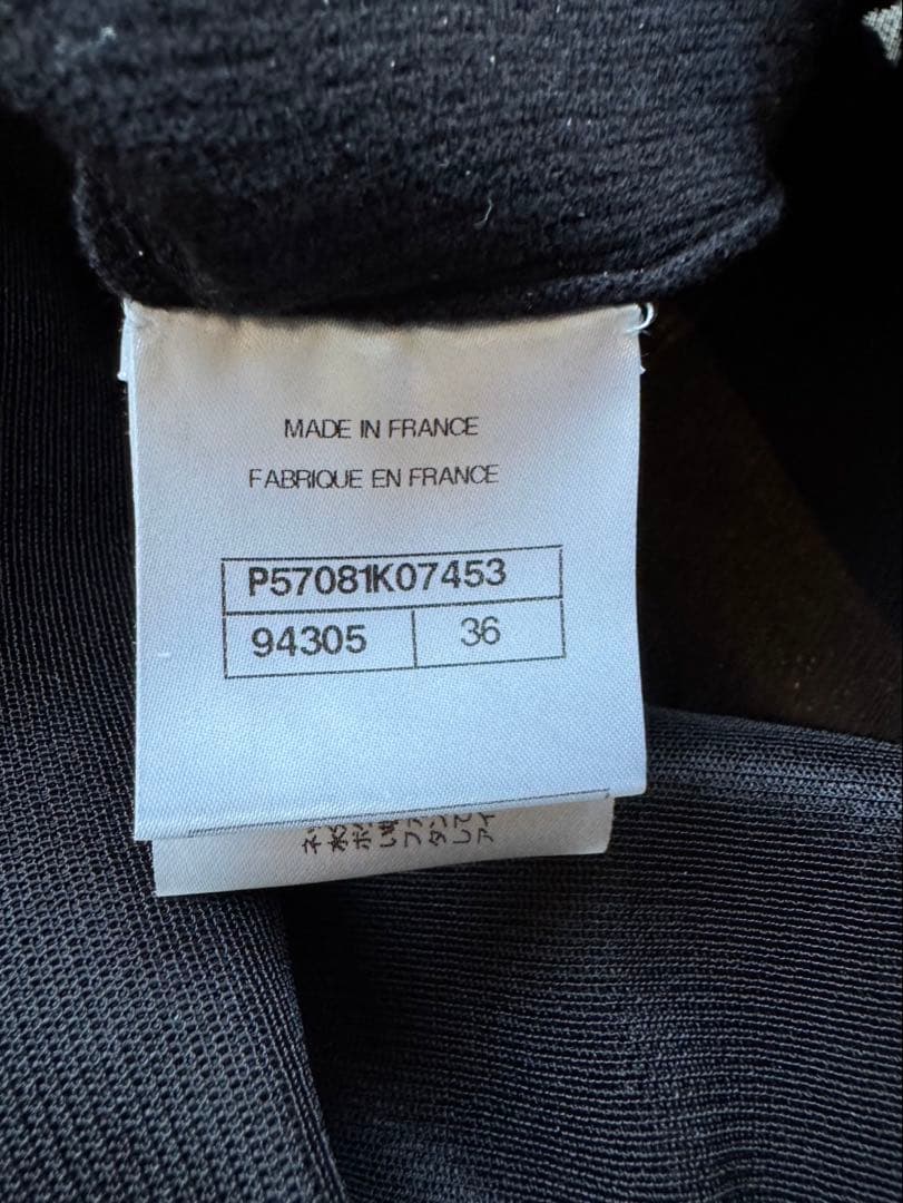 CHANEL ノースリーブ　ドレス