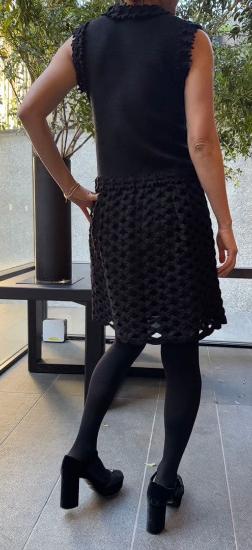 CHANEL ノースリーブ　ドレス