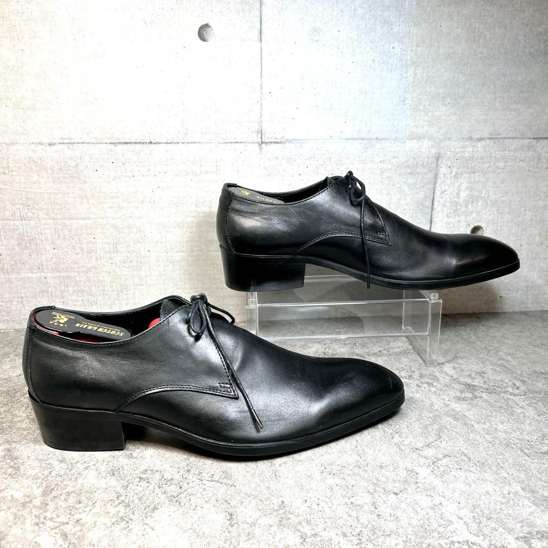 ほぼ新品【フープディドゥ】ドレスシューズ/革靴/プレーントゥ/ビジネスシューズ◎