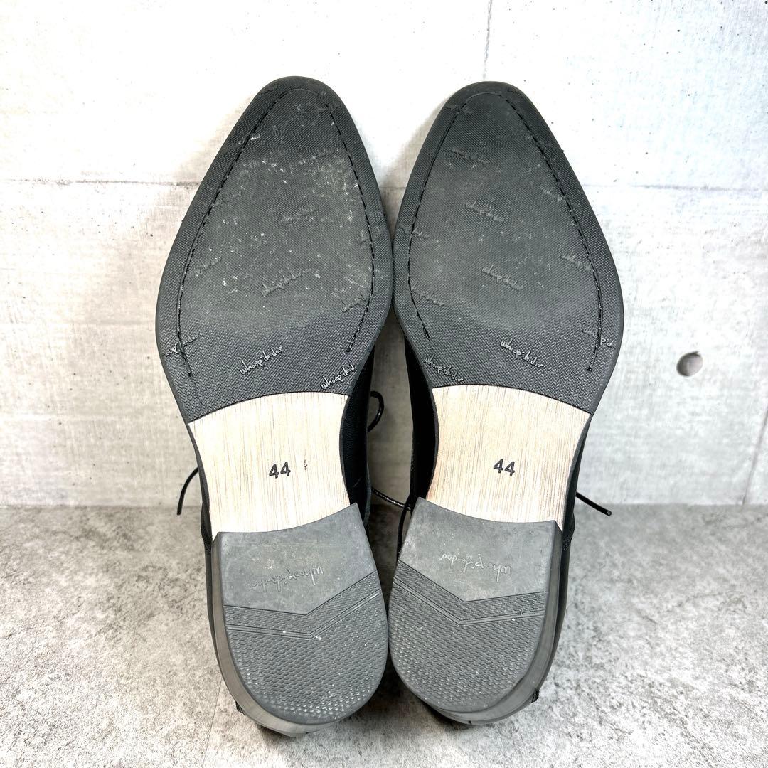 ほぼ新品【フープディドゥ】ドレスシューズ/革靴/プレーントゥ/ビジネスシューズ◎