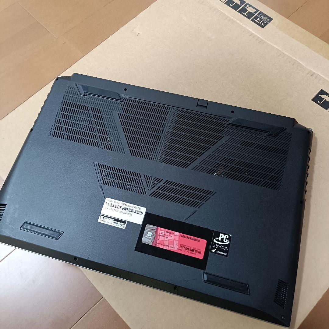 動画編集ノートPC レイトレック raytrek R5-TA6 【未使用に近い】