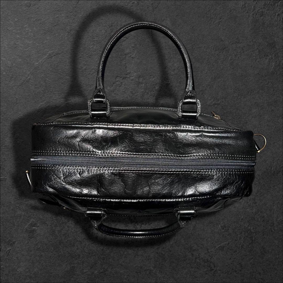 PORTER ポーター 黒 本革 ボストンバッグ CUOIO DI PORTER