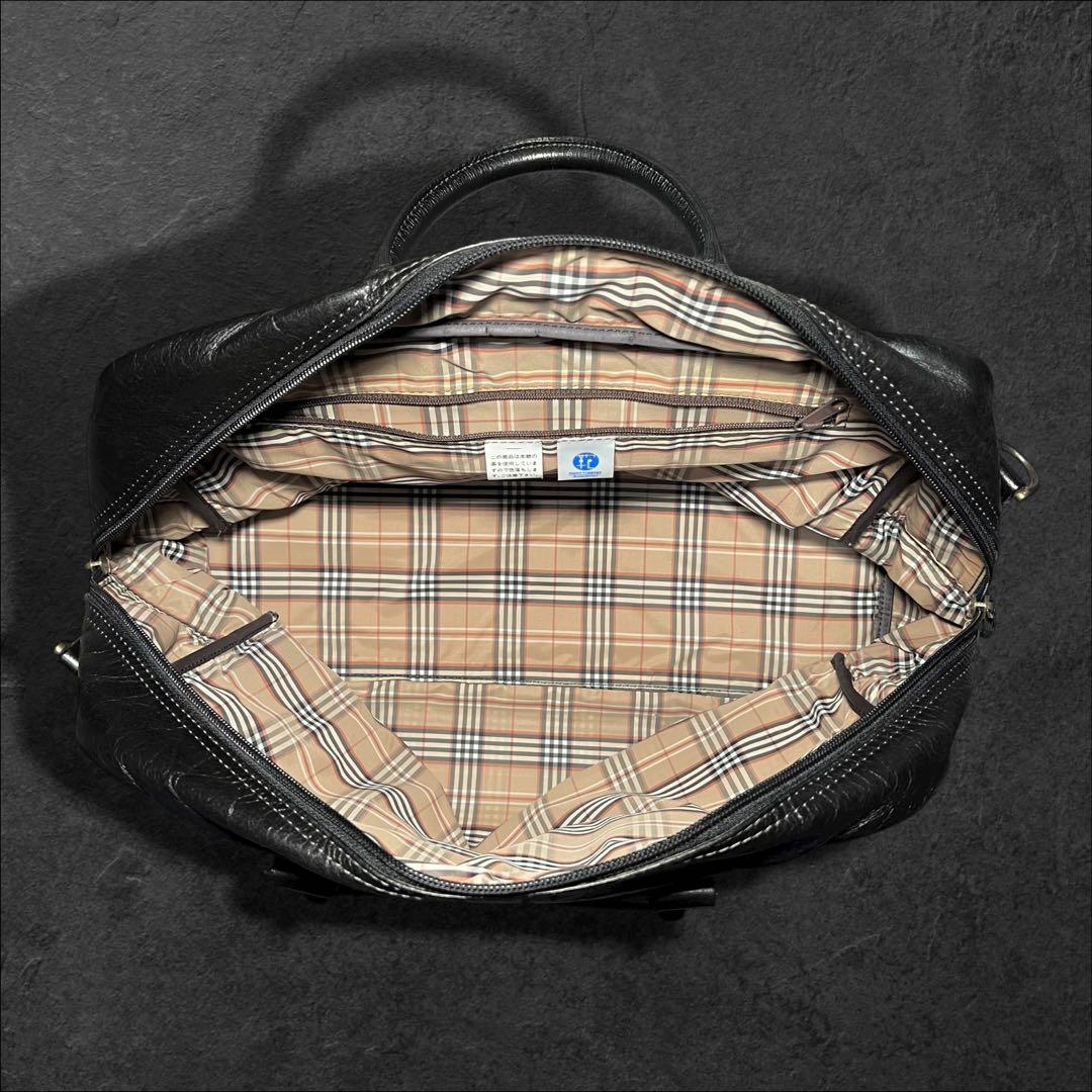 PORTER ポーター 黒 本革 ボストンバッグ CUOIO DI PORTER