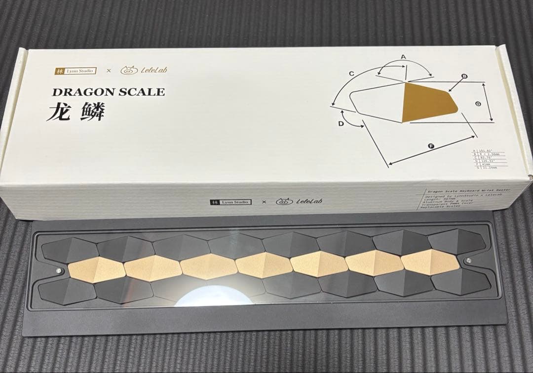 キーボード LeleLab X Lynn Studio Dragon Scale