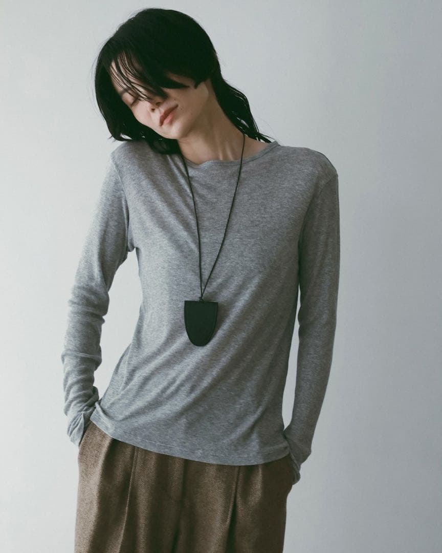 アンヌーク　anuke Layered Sheer Long T-shirts