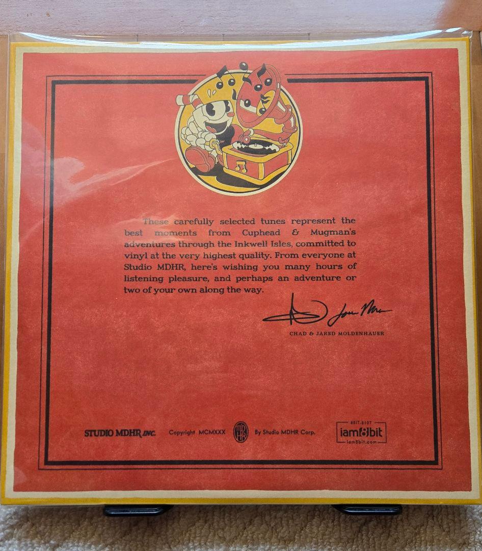 2枚組LP[CUPHEAD DON’T DEAL WITH THE DEVIL]