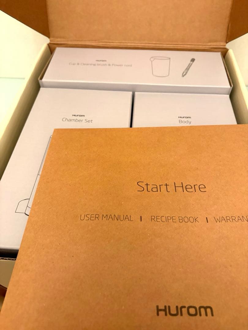 綺麗ヒューロム コールドプレスジューサー H310A スロージューサー ミキサー