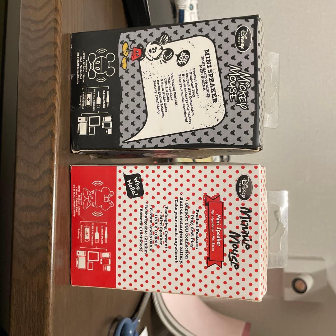 ミッキーマウスとミニー　スピーカー