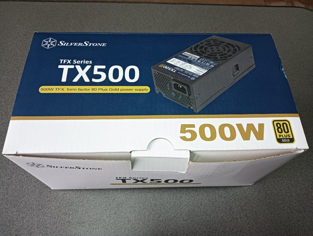 ★新品・未開封　SilverStone TX500 500W 電源ユニット★