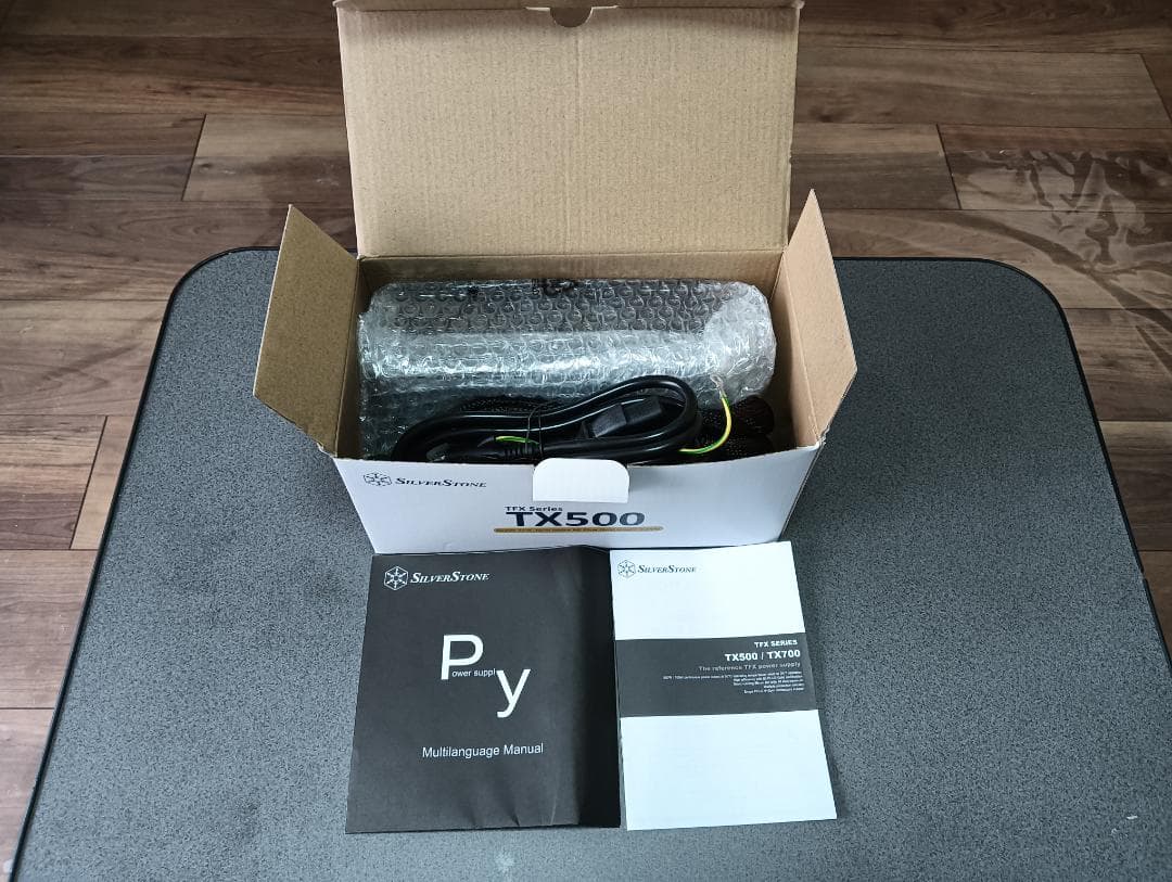 ★新品・未開封　SilverStone TX500 500W 電源ユニット★