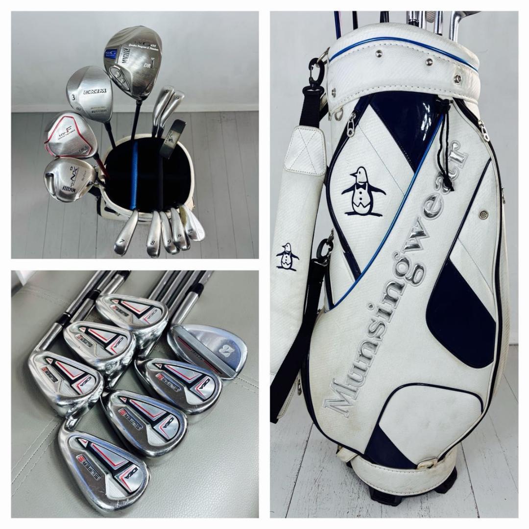 本格派 メンズゴルフクラブ 12本 フルセット お試しセット ゴルフセット
