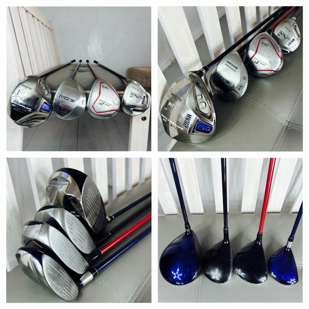 本格派 メンズゴルフクラブ 12本 フルセット お試しセット ゴルフセット