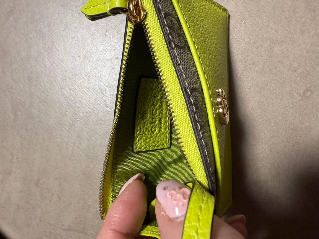 最終お値引きGUCCI ダブルG ジップキーポーチ 新品