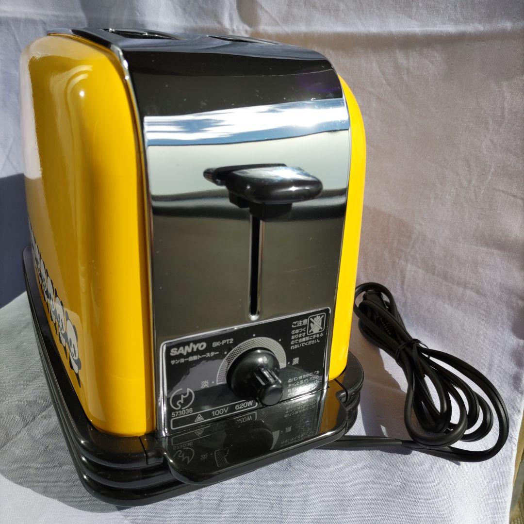 未使用 希少品　SANYO パンダ柄　 自動トースター　三洋電機株式会社