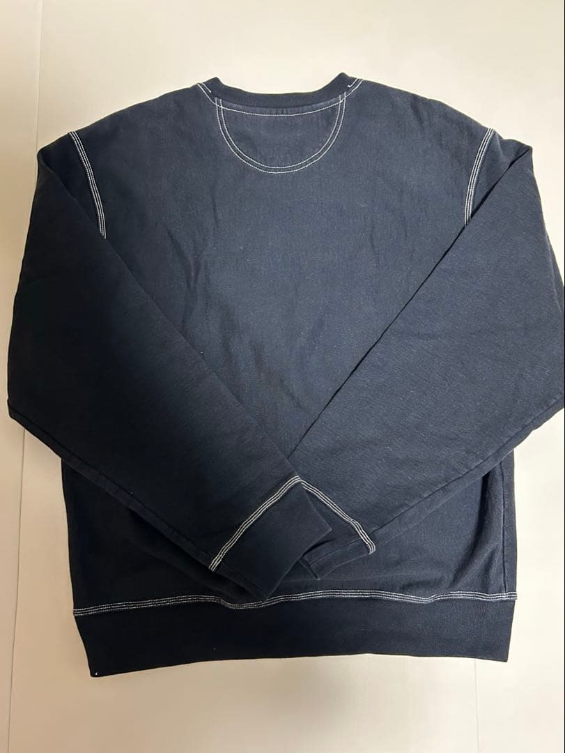 トップス Stussy Contrast Stitch Label Crewneck