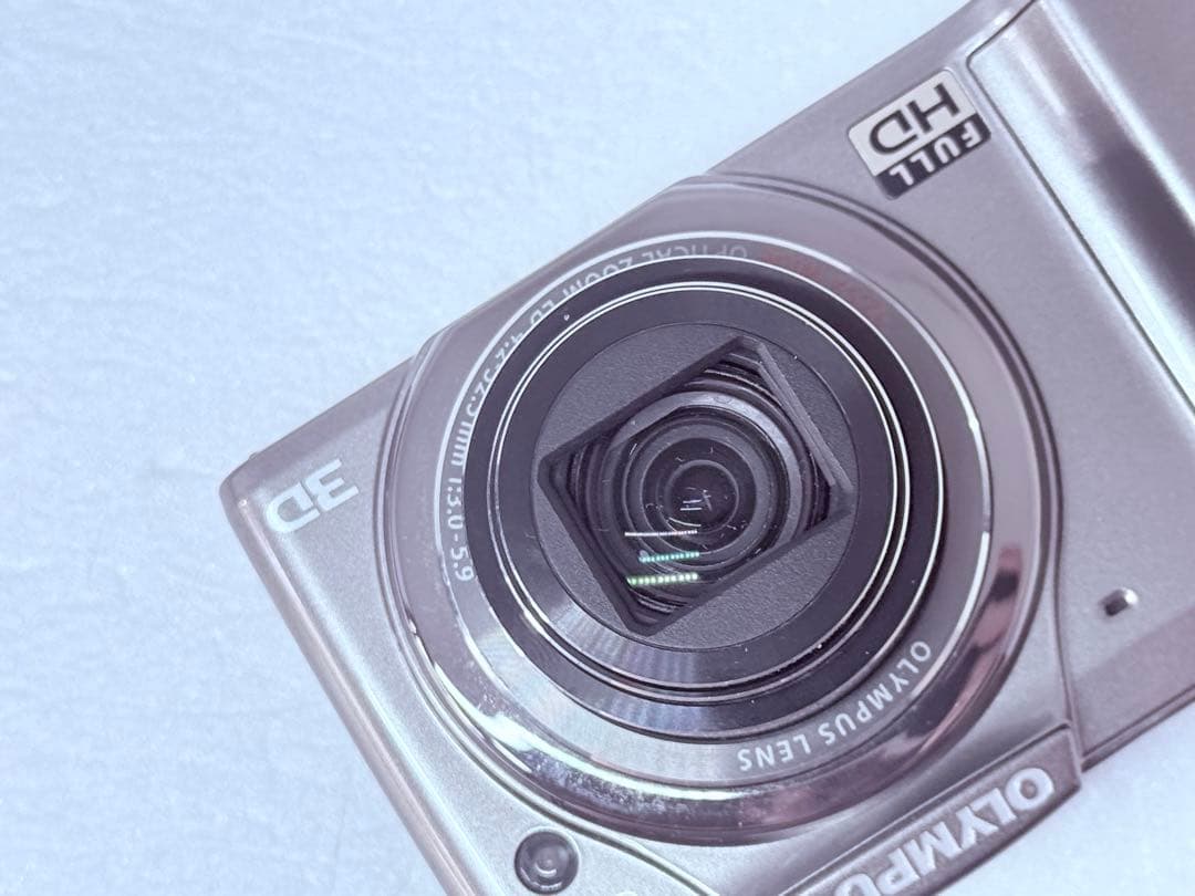 OLYMPUS SZ-20 シルバー 動作確認済 コンデジ FULL HD 3D