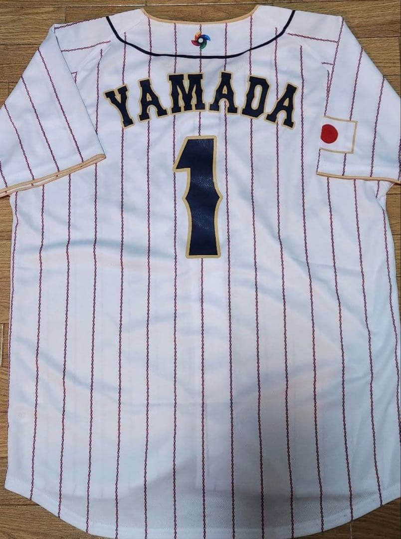 山田哲人　WBC2023日本代表ユニフォーム