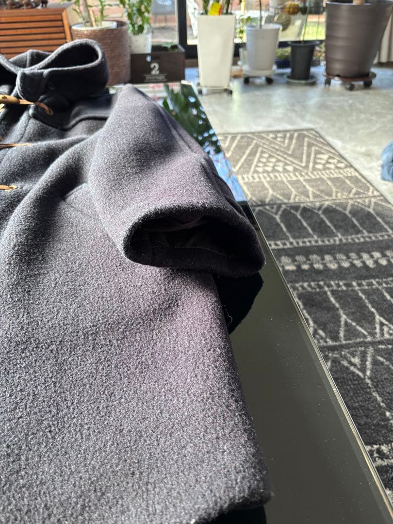 Gloverall クラシック80年代ヴィンテージ黒タグ　ダッフルウールコート