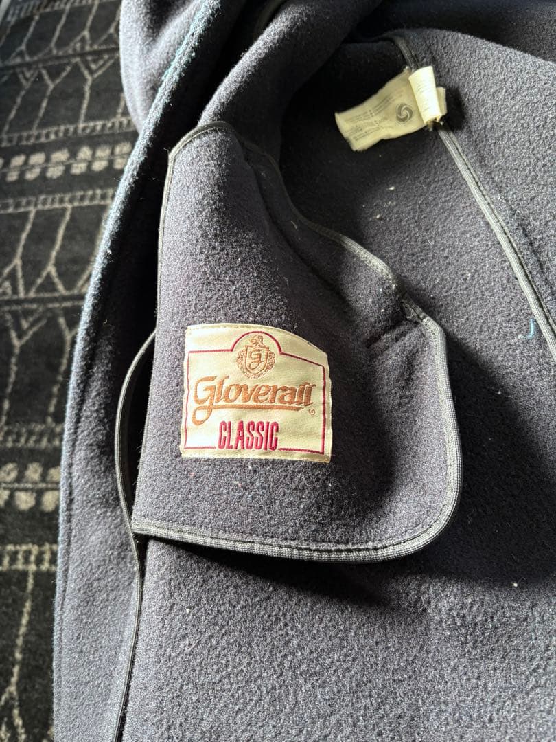 Gloverall クラシック80年代ヴィンテージ黒タグ　ダッフルウールコート