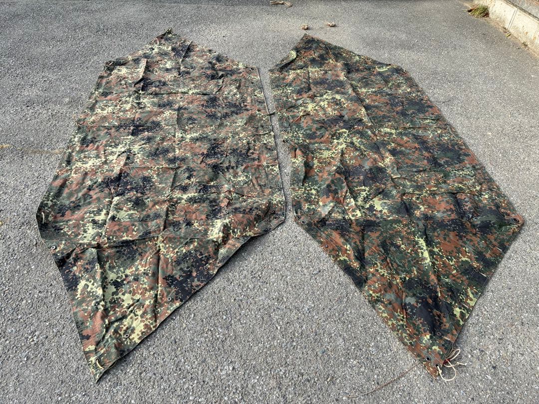 【e】　ドイツ軍　軍幕　パップテント