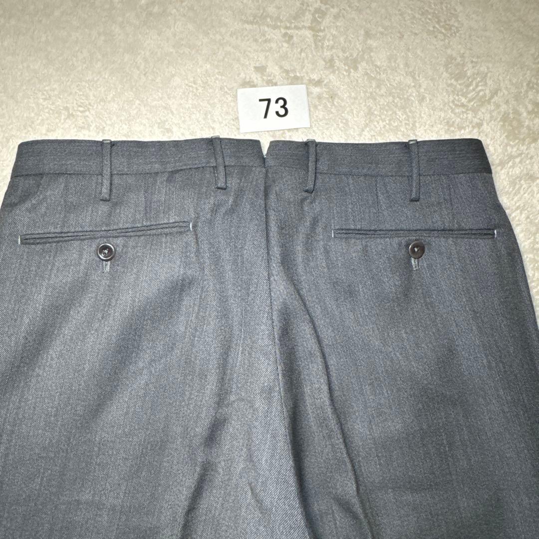 73 春秋　インコテックス　スラックス　グレー　48 ウール