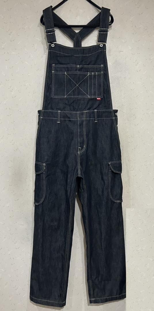 ＊ネイタルデザイン natal design 濃紺 デニム オーバーオール M