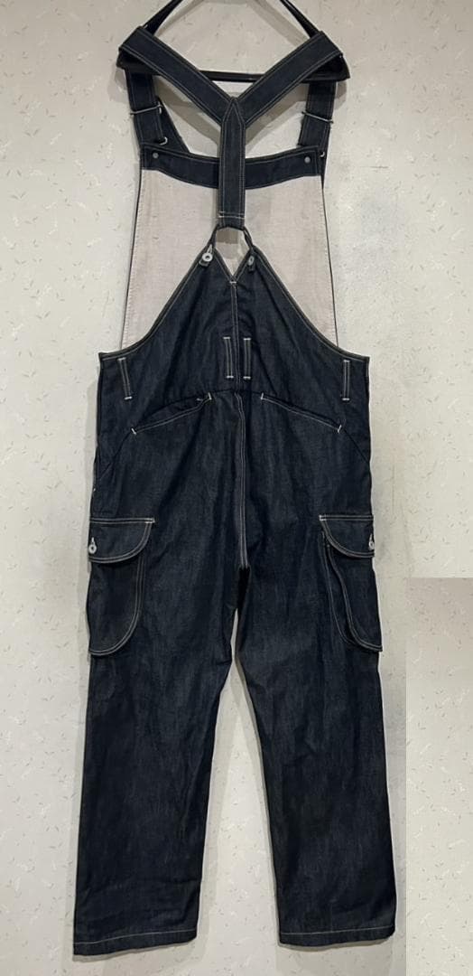 ＊ネイタルデザイン natal design 濃紺 デニム オーバーオール M