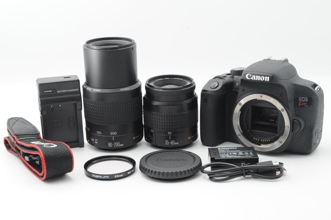 ☆新品級①☆ Canon EOS Kiss x9i ダブルレンズ ワンオーナ