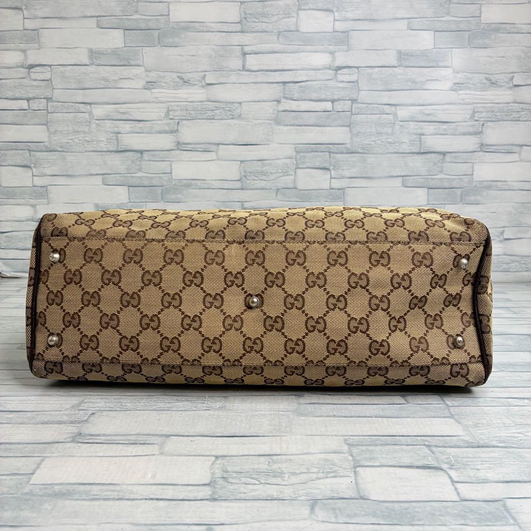 極美品　150 GUCCI グッチ　ハンドバッグ　トートバッグ　GG柄 kq4