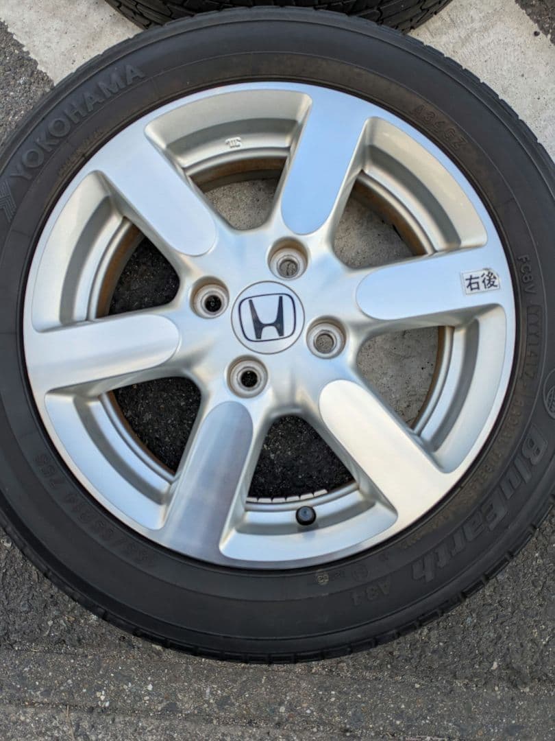 美品✨ N-ONE jg1プレミアム 純正ホイール① (155/65R14)