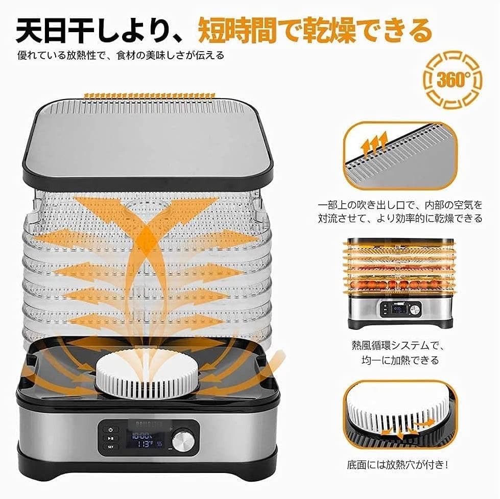 フードドライヤー❤栄養も旨みも逃がさずギュッと凝縮❣ビーフジャーキーも作れる