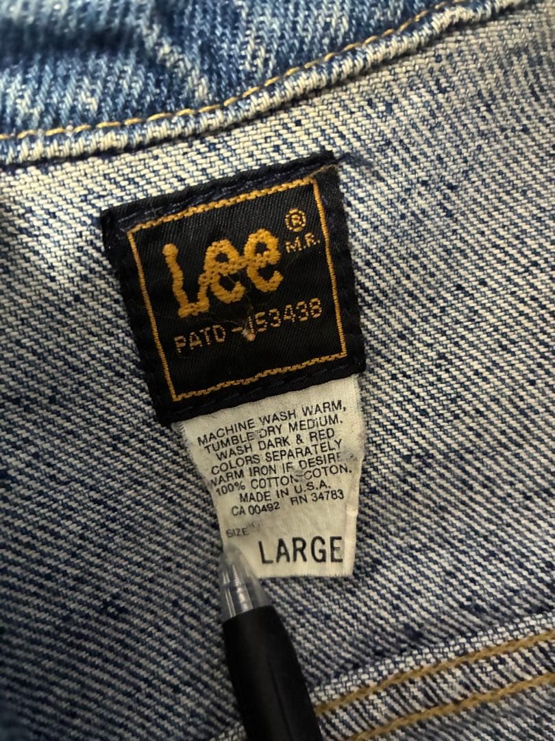 【希少】80s Lee RIDERS デニムジャケット Made in USA