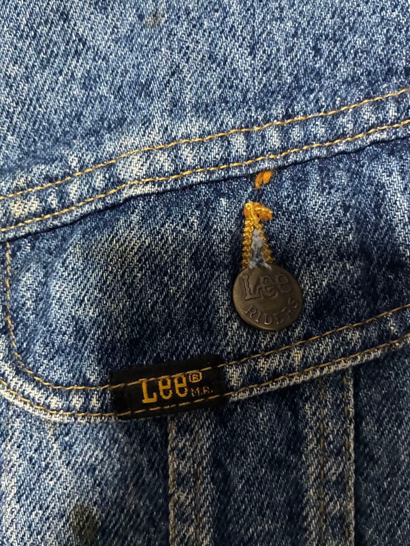 【希少】80s Lee RIDERS デニムジャケット Made in USA