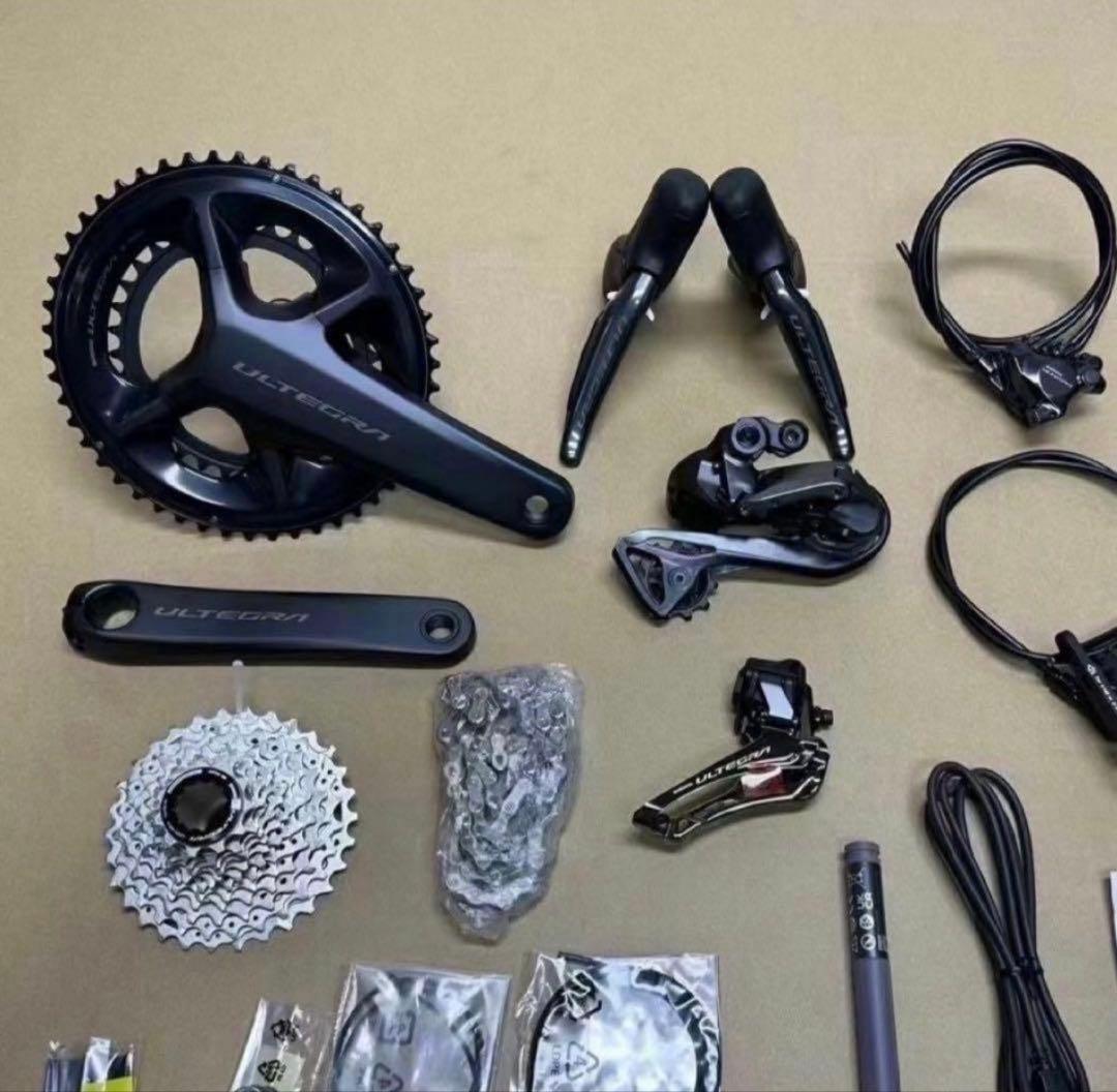 Shimano ULTEGRA R8170コンポセット12s 新品ローター付