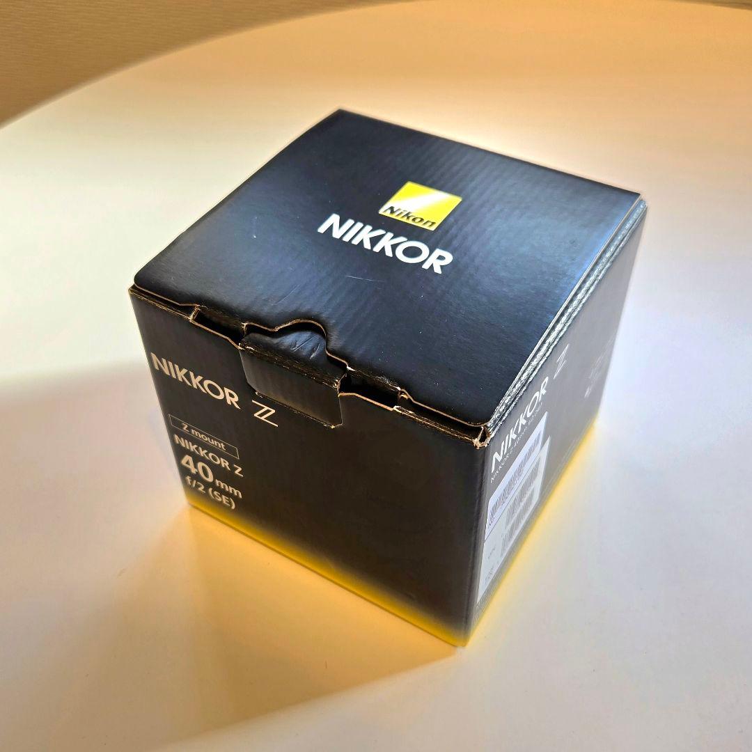 ニコン NIKKOR Z 40mm f/2（SE）　単焦点レンズ