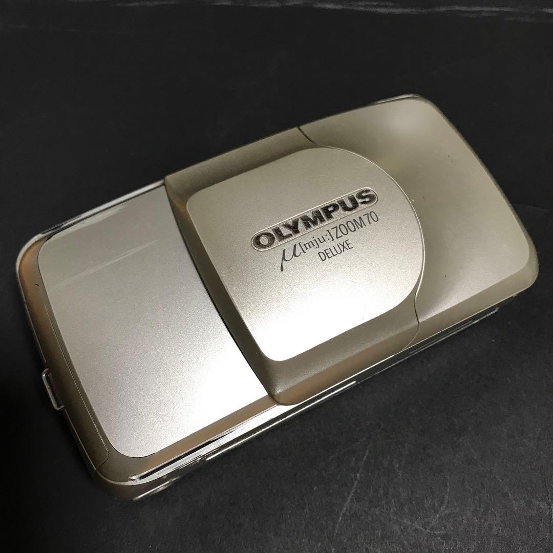 【完動品・電池付】OLYMPUS μ [mju:] ZOOM 70 DELUXE