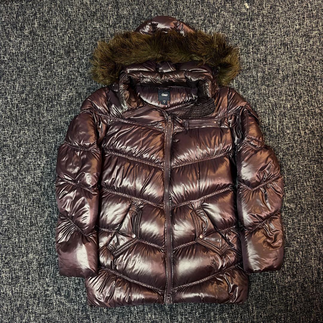 gap ファーダウン 紫